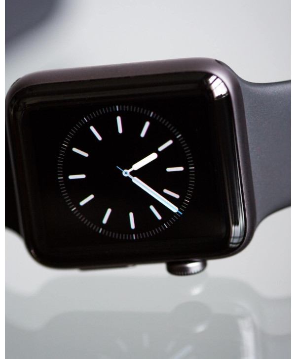 Men's Leather Strap Watch