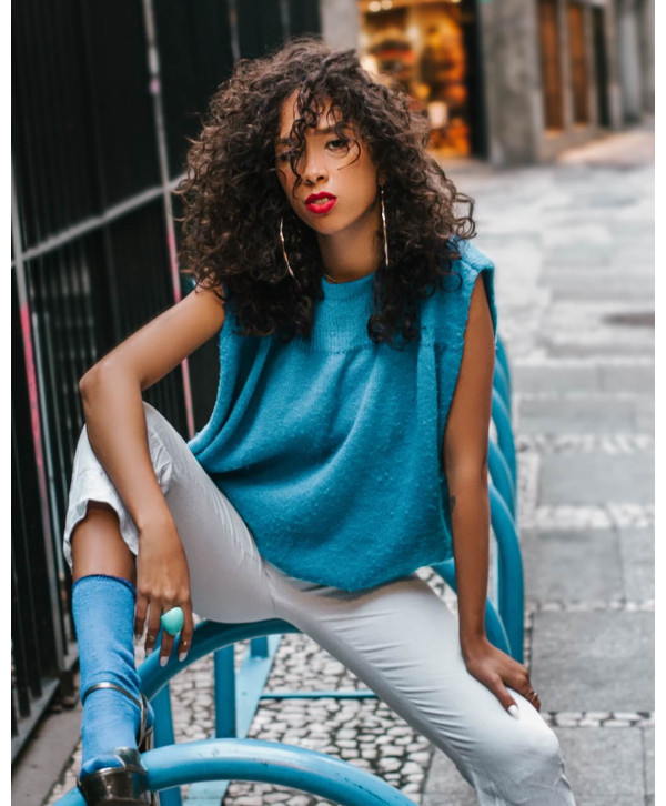 Ruffled Off-Shoulder Top